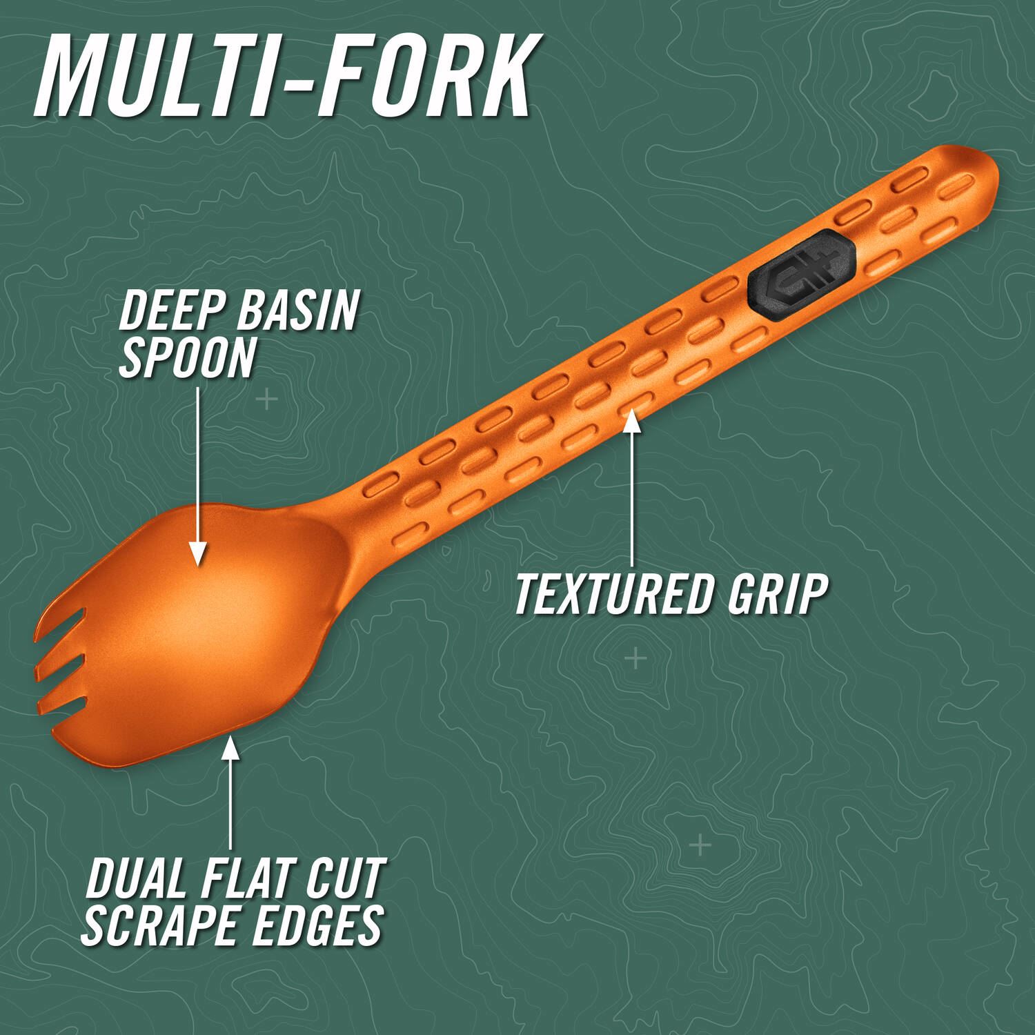 ComplEAT Multi-Fork - Burnt Orange - Image 5